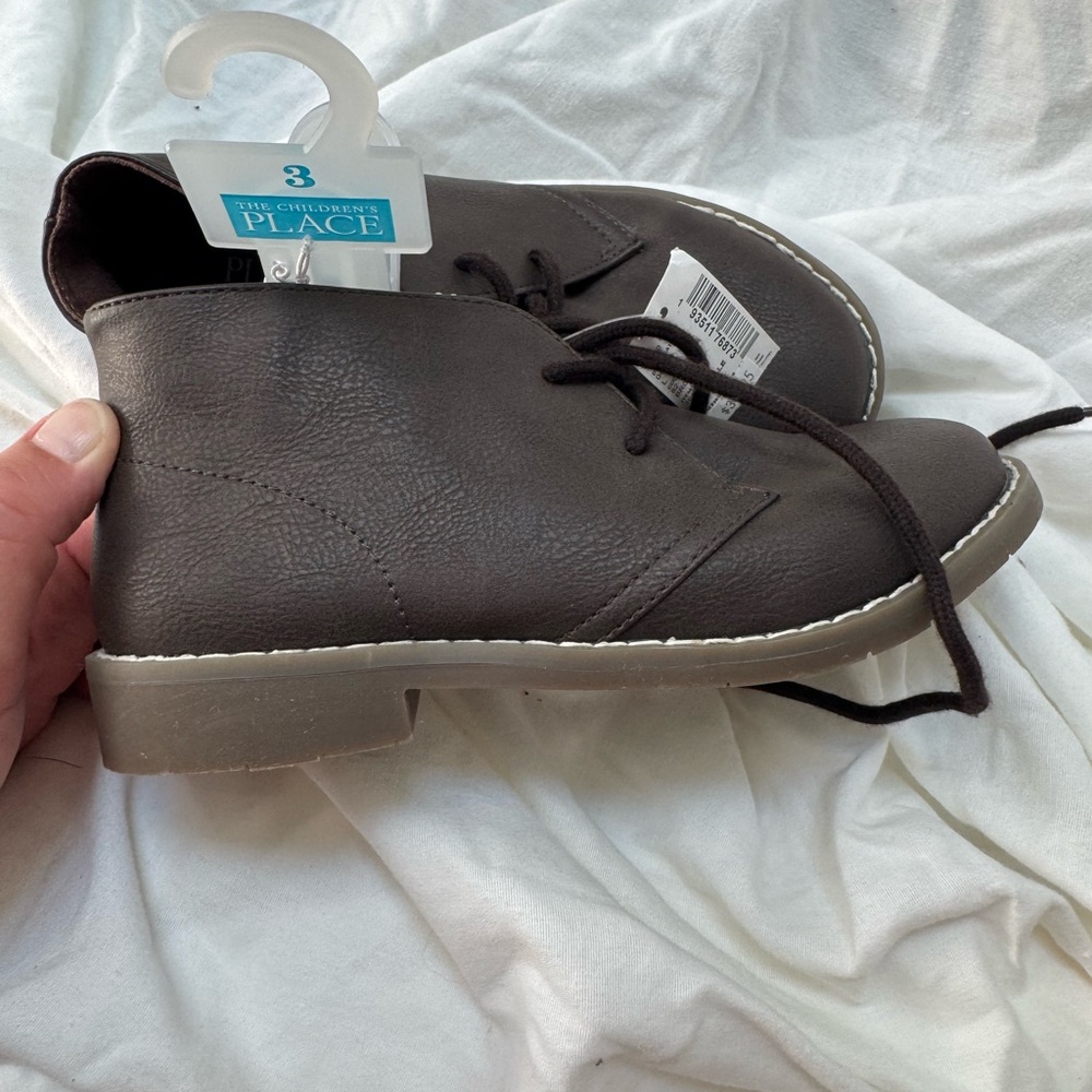 The Children's Place Dark Brown Dress Boot Shoes